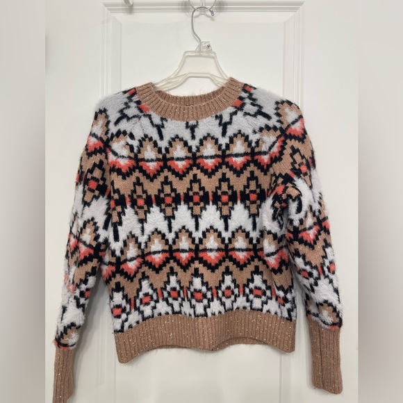 Ann Taylor Small Petite Multi-Color Sweater - Picture 3 of 5